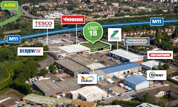 Unit 18 Woodford Trading Estate, Woodford Green, Industrial To Let - Woodford Green - 18 WGTE aerial.jpg