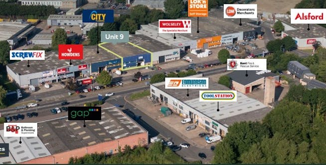 Unit 9 Deacon Trading Estate, Tonbridge, Industrial To Let - Tonbridge  Unit 9 Deacon Trad Est.jpg