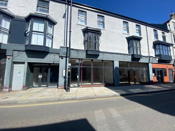 Units at Former President Restaurant, 24-42 The Parade, Castell-Nedd, Offices / Retail To Let - Frontshot.jpg