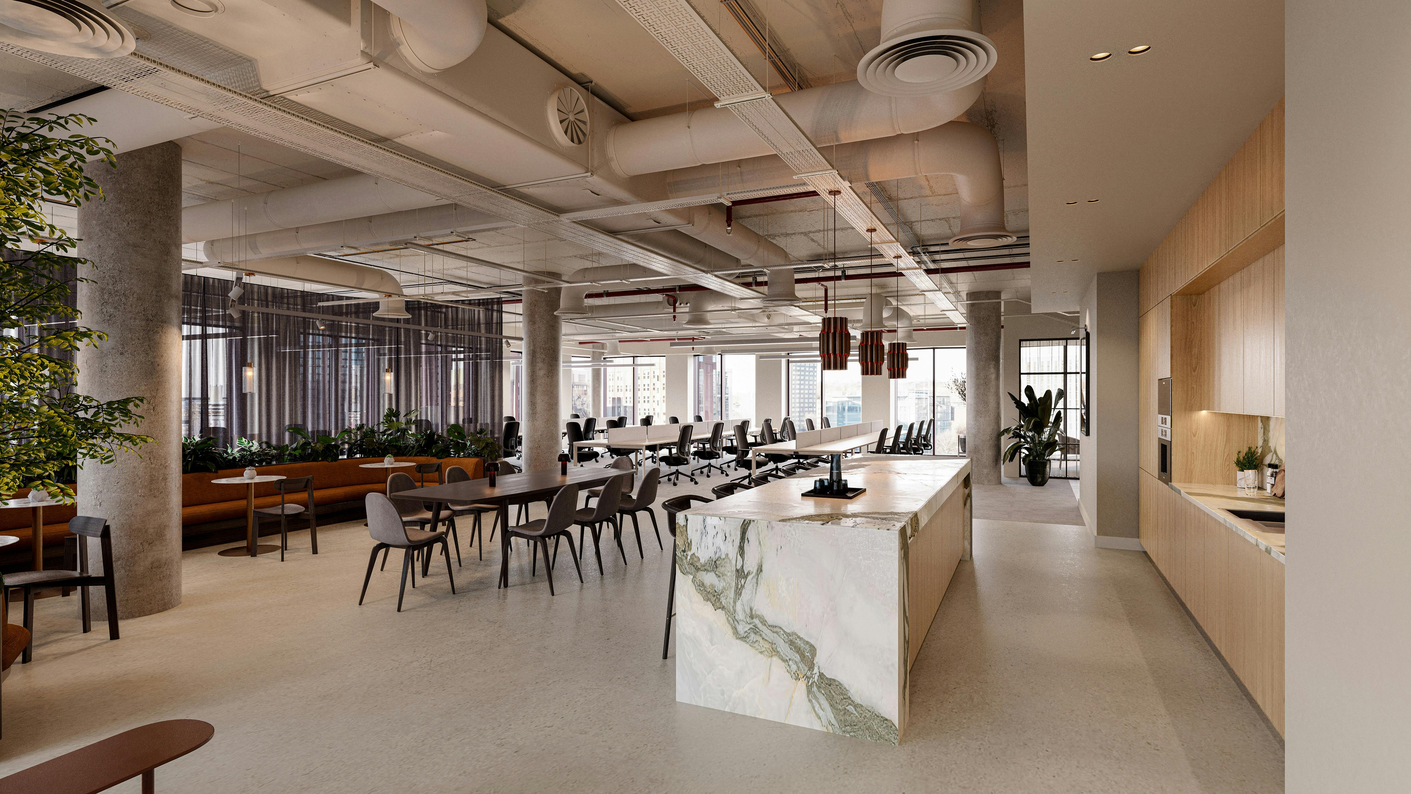 31 Wellington Street, Leeds, Leeds, Offices To Let - Final 7th Floor Lounge Cam1 4500px.jpg