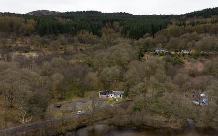 Land Development Opportunity, Former Bonnie Braes Cafe, Arrochar, Loch Lomond, Development Site / Land For Sale - DJI_0352.JPG