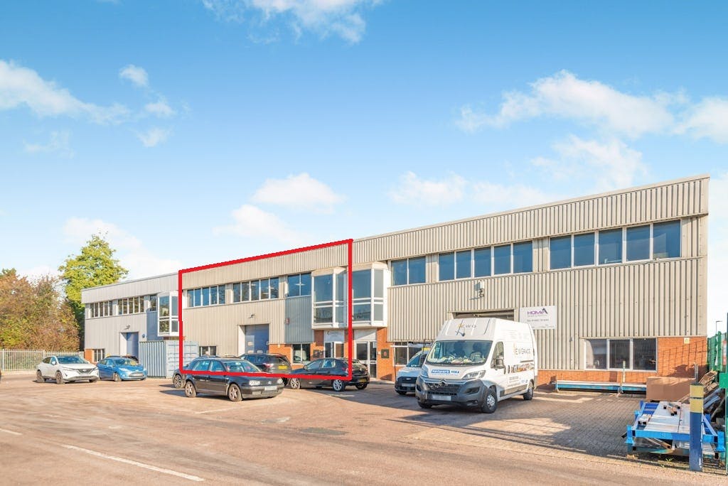 Unit 5 Abbeymead Industrial Park, Waltham Abbey, Industrial To Let - Front page external redline.jpg