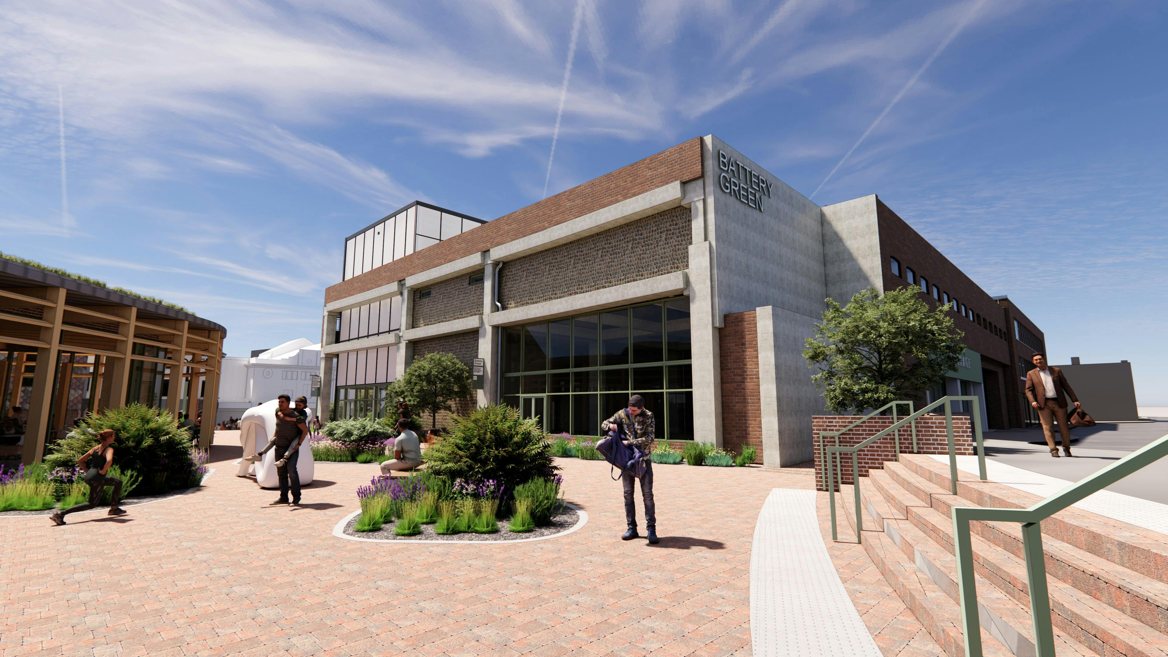 Lowestoft - Battery Green Cultural Quarter