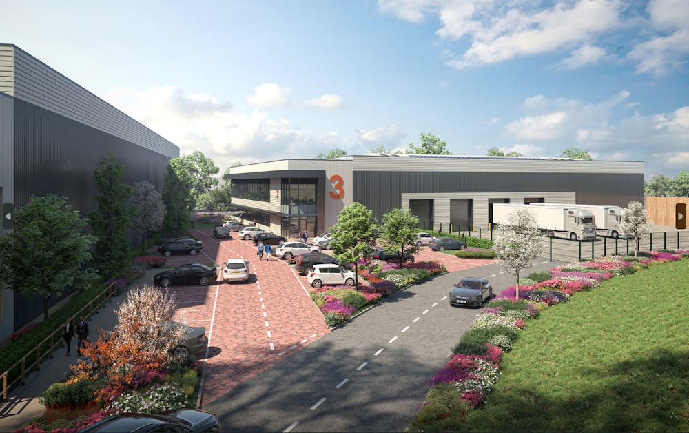 Units 1-3 Causeway Central, Lovett Road - Unit 3 - CGI