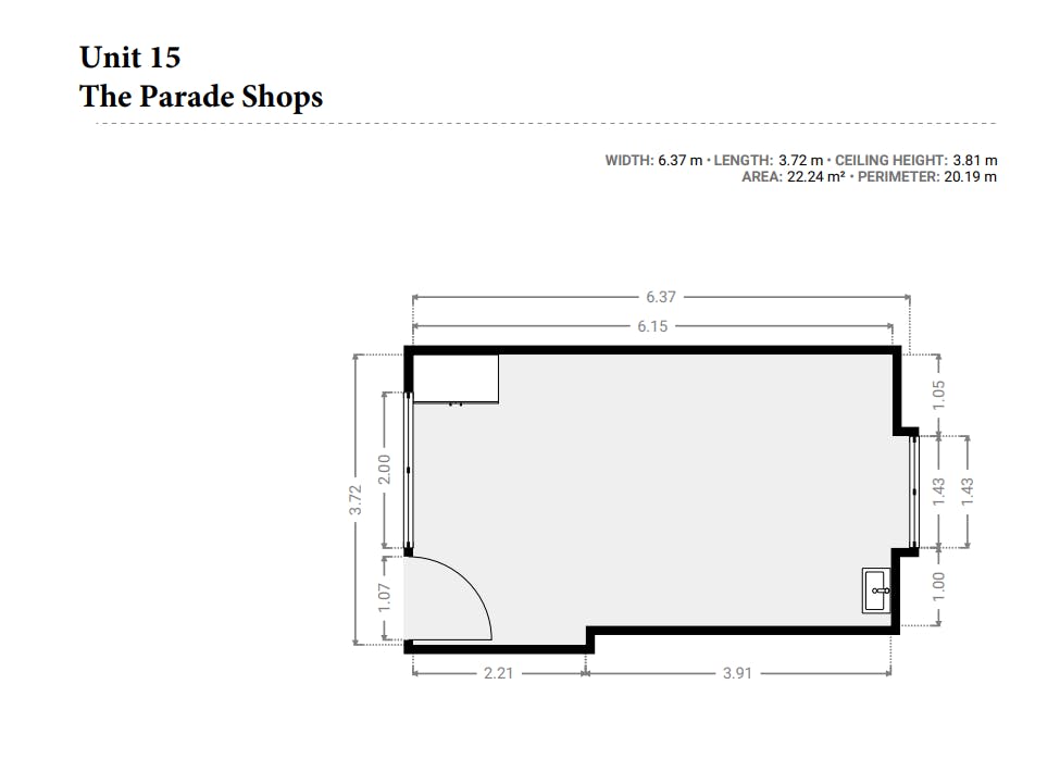 Units 15 & 18, The Parade Shopping Centre - Unit 15 Floor Plan.png