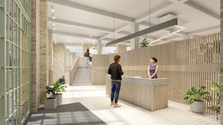 22 Vine Hill, London, Office To Let / For Sale - reception CGI.jpg