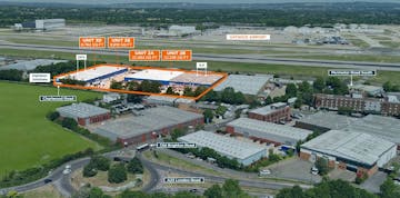 Units 2A, 2B, 3D & 3E Gatwick Gate, Charlwood Road, Crawley, Industrial To Let - Gatwick Gate  Aerial Photo.jpg