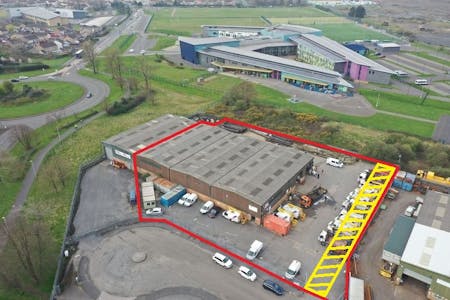 Unit 1, 2 and 3A, Seaway Parade Industrial Estate, Port Talbot, Industrial For Sale - Drone 00 002 ROW.jpeg