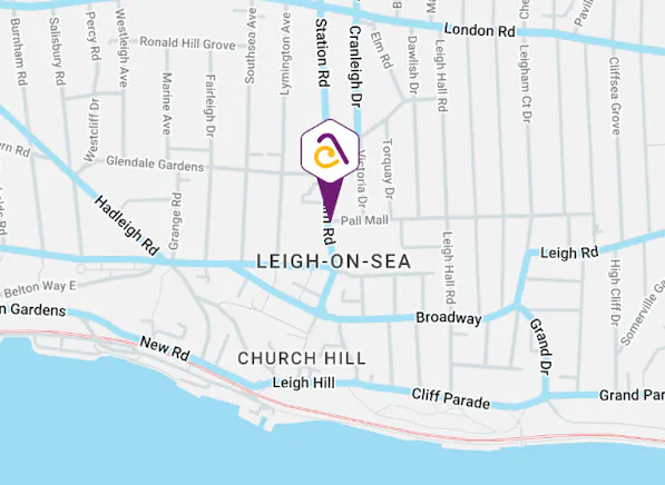 90-92 Elm Road, Leigh-on-Sea For Sale - Location