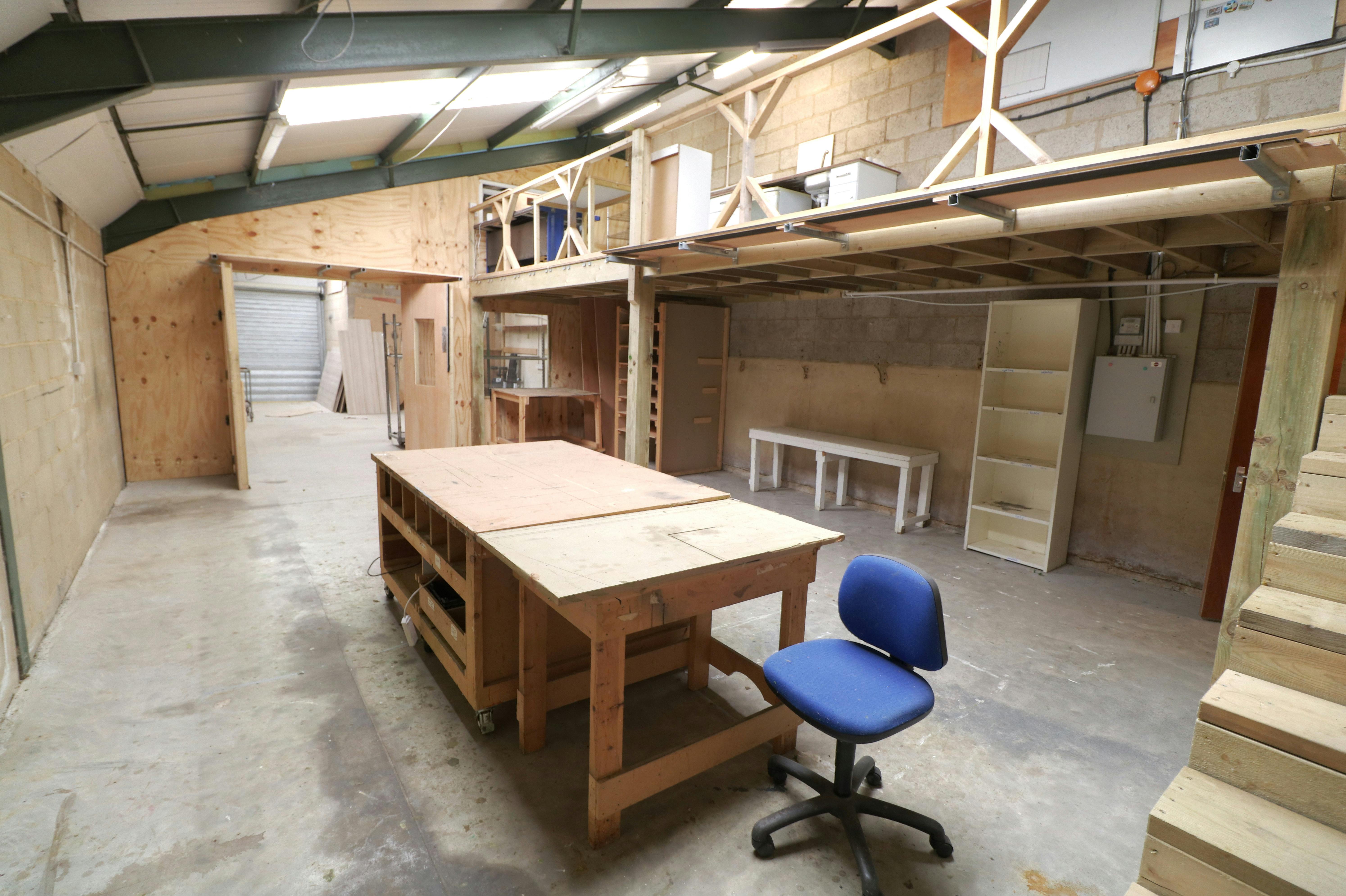 Unit 10 St Helena Farm - Rear and mezz interior.jpg