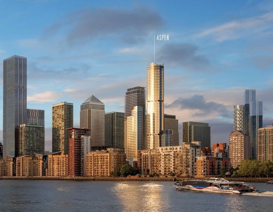 Aspen, 52 Marsh Wall, London, Health & Fitness / Health & Fitness / Restaurant / Retail To Let - Consort  river shot.jpg