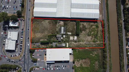 Land at 18 Cromwell Road, Wisbech, Development / Land For Sale - Redline.png