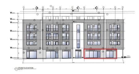 Unit 2 Balfe Court, Dublin 12, Retail To Let - Unit 2 Front Elevation.jpg