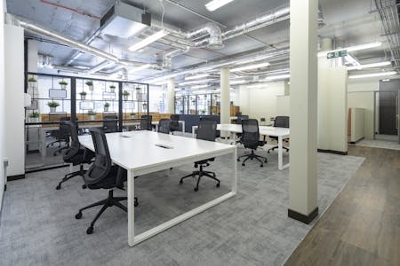 20 Wenlock Road, Old Street, Office To Let - Desks Layout