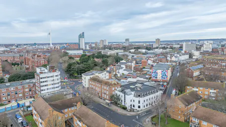 Lower Ground Floor Suite, The Old Treasury, Southsea, D1 (Non Residential Institutions) / D2 (Assembly and Leisure) / Leisure / Other To Let - DJI_20250110104549_0033_D.jpg