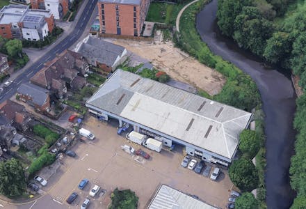 Unit 2, The Riverside Business Centre, Guildford, Industrial To Let - arial.jpg