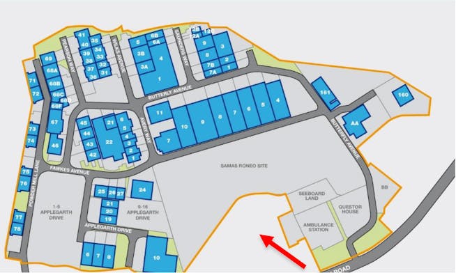 Former Depot, Hawley Road, Dartford, Open Storage To Let - Former Depot map.jpg