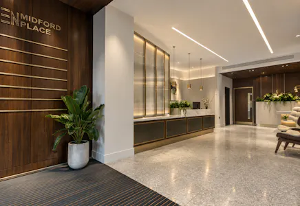 10 Midford Place, London, Office To Let - Midford Place Modern Reception Lobby.png