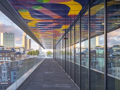 The Rowe, 60 Whitechapel High Street, London, Office To Let - The Rowe 6th floor balcony.jpg
