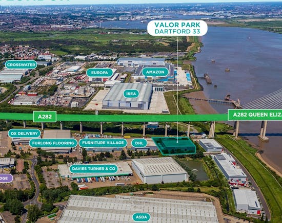 Unit 30 Edisons Park, Bridge Close, Dartford, Industrial To Let - Dartford - 30 Edisons aerial 2.jpg