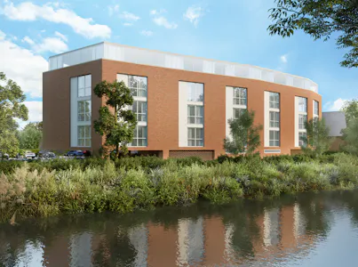 Waterside, Leas Road, Guildford, Development / Industrial / Industrial/Logistics / Land / Office / Open Storage / Trade Counter For Sale - Exterior_Rear_View_Rev_0.jpg