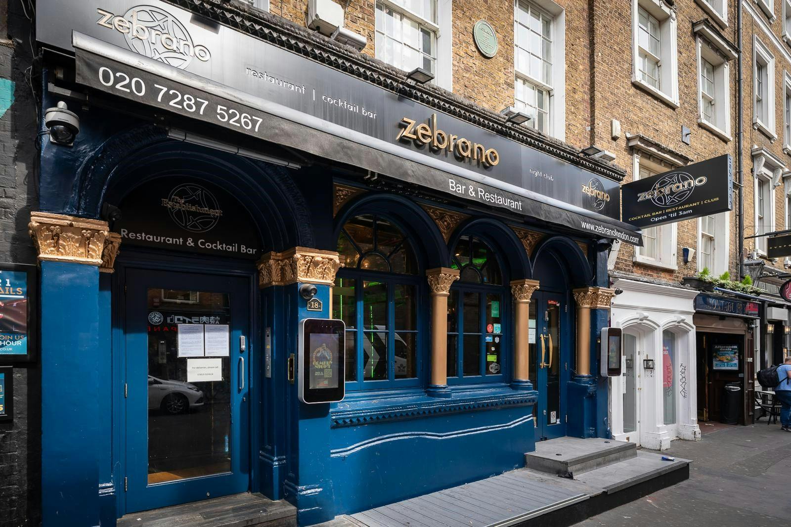 Zebrano, 18 Greek Street, London, Restaurant To Let - pic 1.jpg