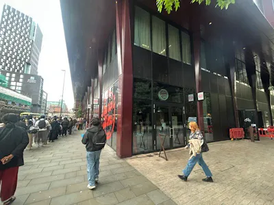 Ground Floor Unit F, One Circle Square, Manchester, Retail - In Town To Let - Side and front.jpg