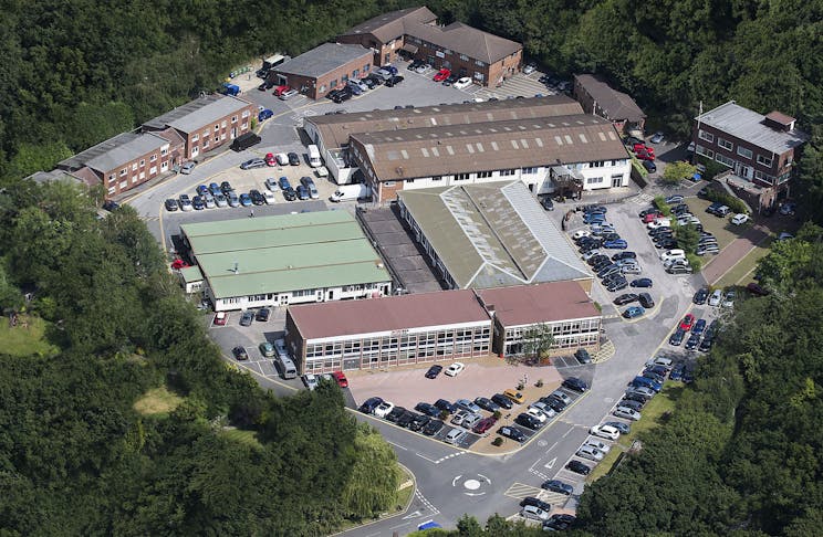 Lansbury Business Estate, Lower Guildford Road, Woking, Offices / Warehouse & Industrial To Let - Lansbury aerial unmarked.jpg