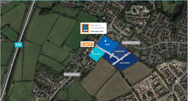 Heatherton Point, Rynkeld Road, Derby, Distribution Warehouse To Let / For Sale - Aerial of site 2.JPG