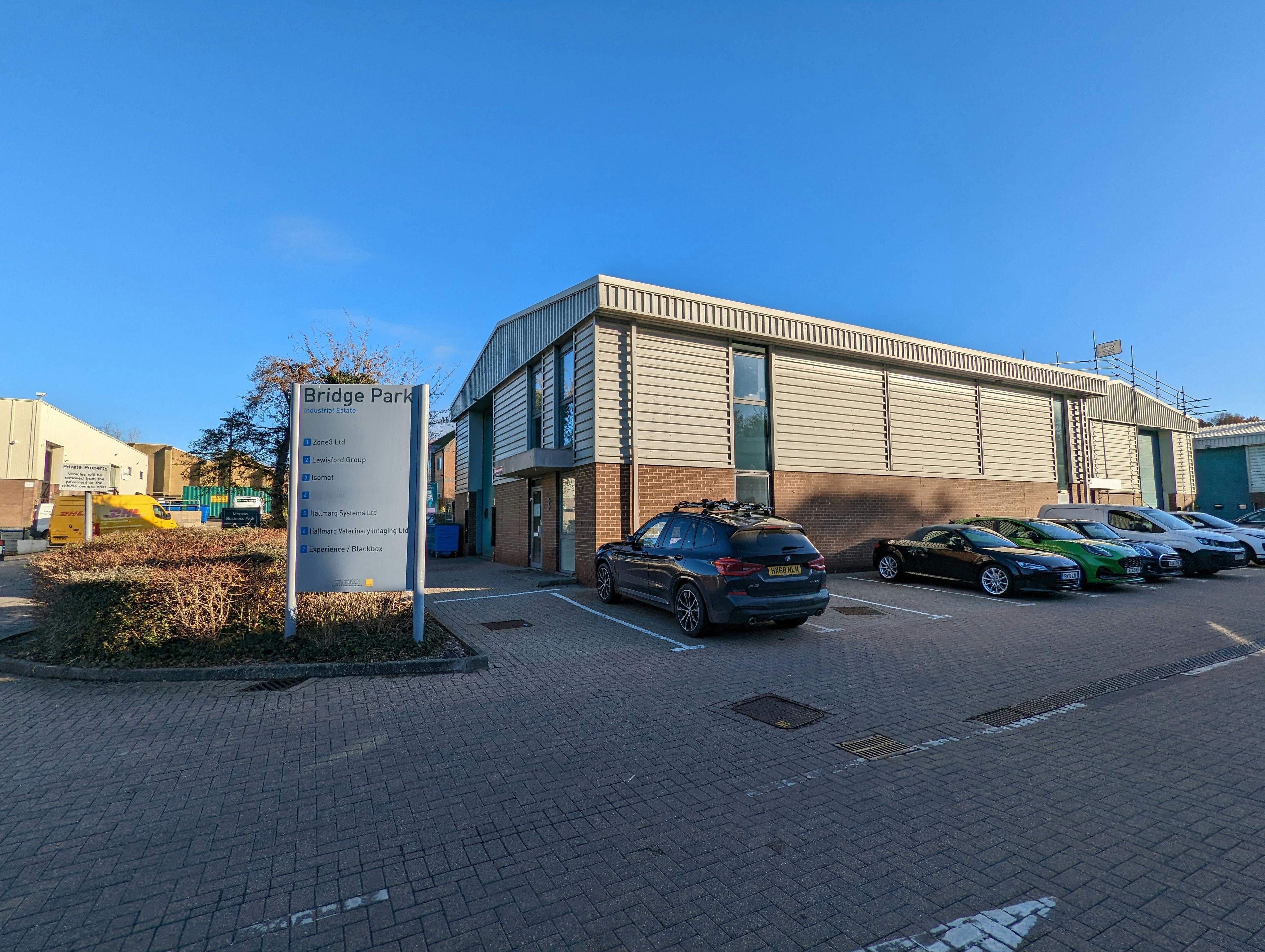 Unit 3 Bridge Park, Merrow Lane, Guildford, Warehouse & Industrial, To