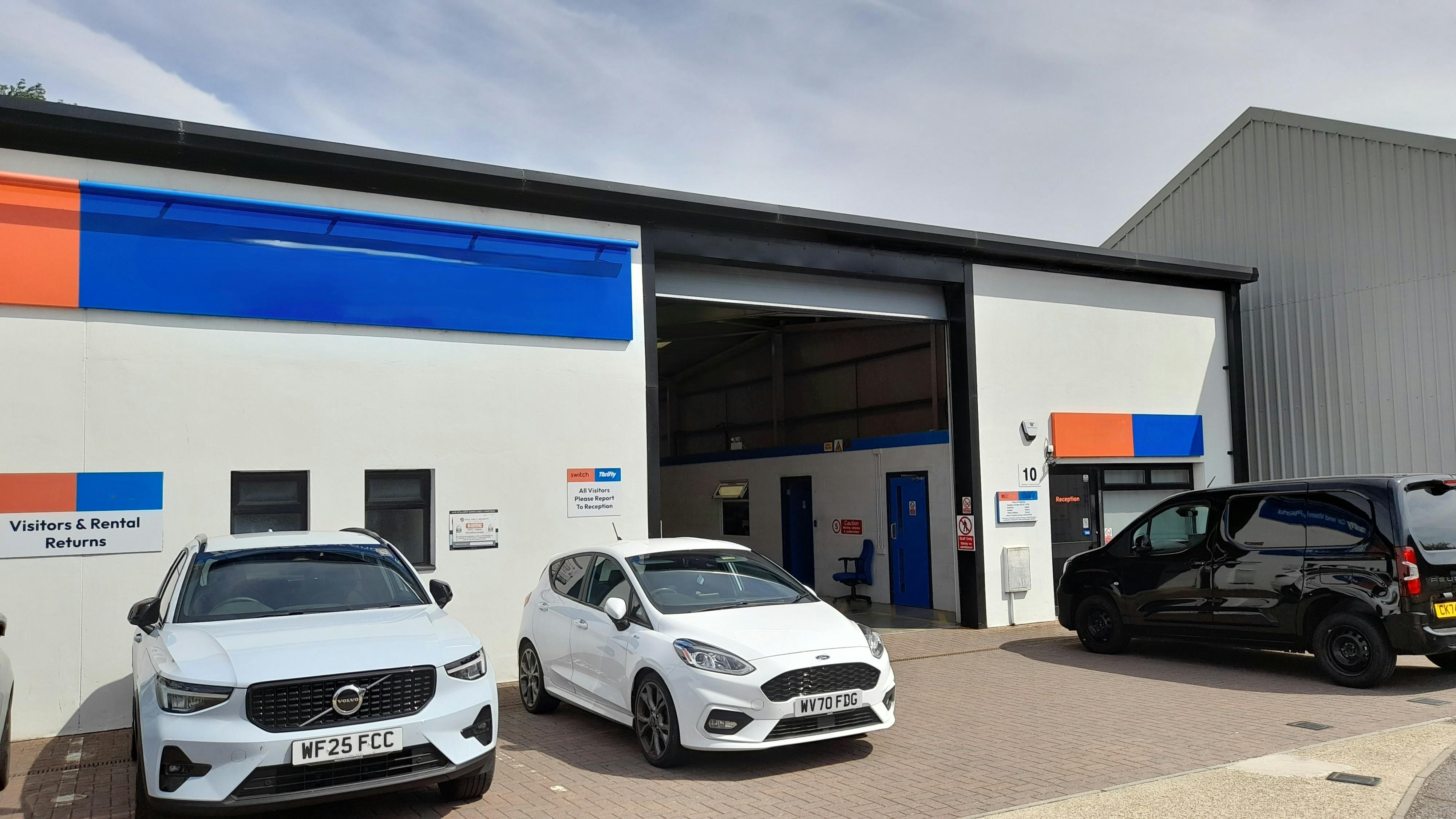Units 10 & 12, Moniton Trading Estate, Basingstoke, Industrial / Warehouse To Let - Front Edited  thrify unit.jpg