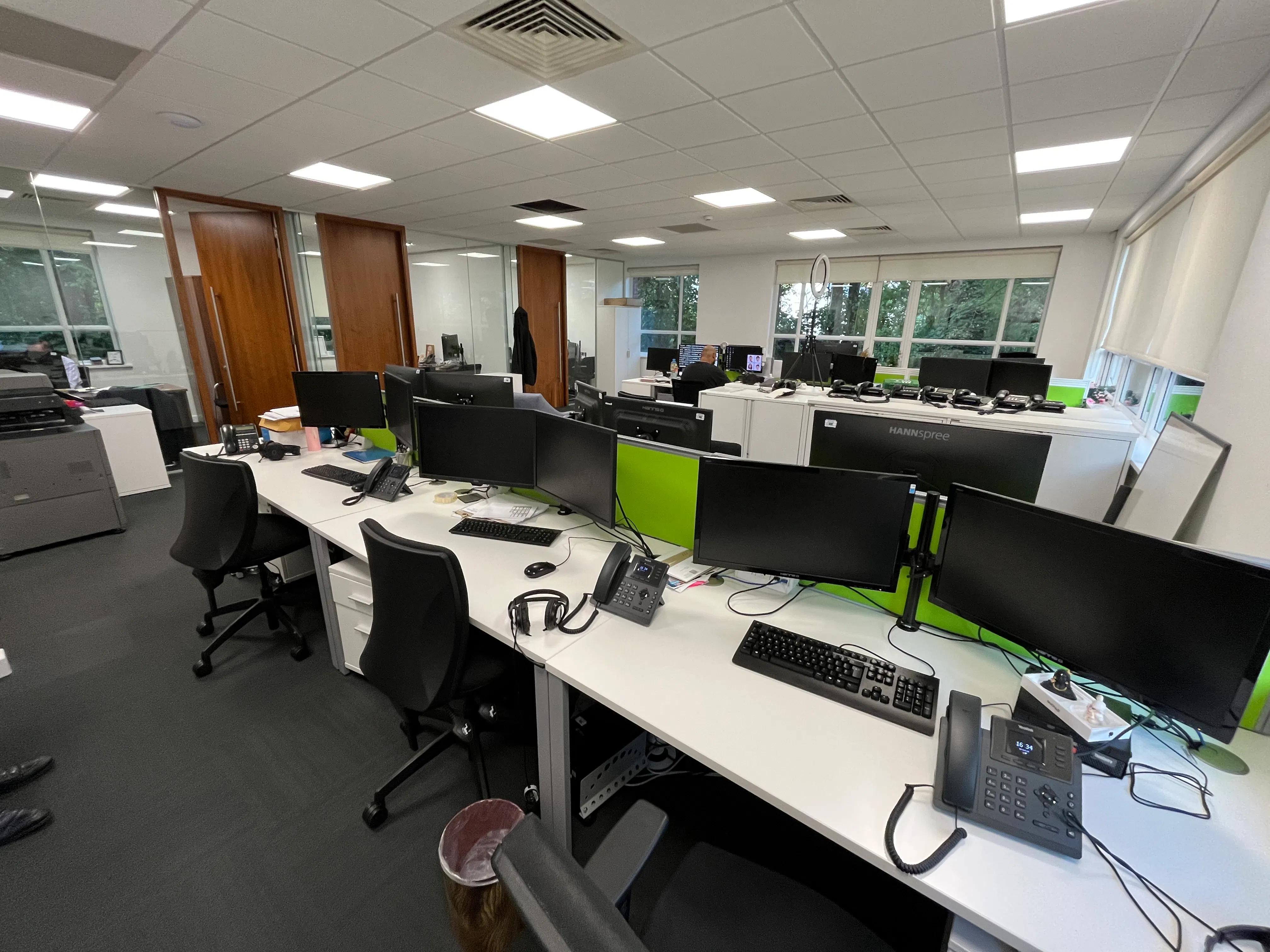 Ground Floor - Unit 6 Ashbrook Office Park, Longstone Road, Manchester, Offices To Let - Open Plan Desks