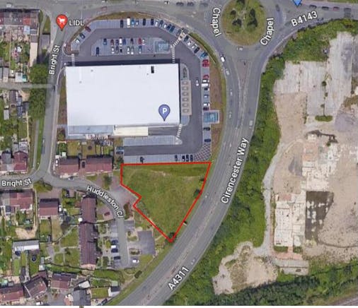 Land Off Cirencester Way, Huddleston Close, Swindon, Development / Land To Let / For Sale - Swindon Lidl Plan.png