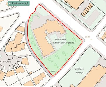 Former Leaf Hospital, 33 St Anne's Road, Eastbourne, D1 (Non Residential Institutions) / Education / Healthcare / Investment / Office For Sale - Leaf Hospital Plan.JPG