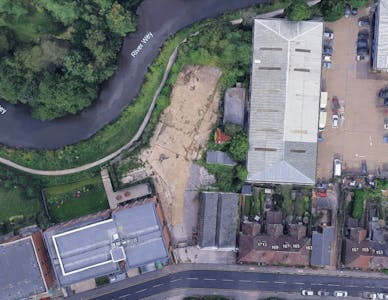 Land r/o, 175 Walnut Tree Close, Guildford Surrey, Land / Open Storage To Let - new arial.jpg