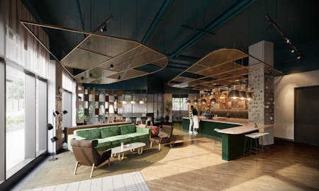 Chimney Walk, Sugar House Island, Stratford, Office To Let - Tenant Lounge