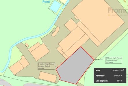 Yard at Earlswood Business Park, Poolhead Lane, Solihull, Open Storage To Let - Yard space plan.jpg
