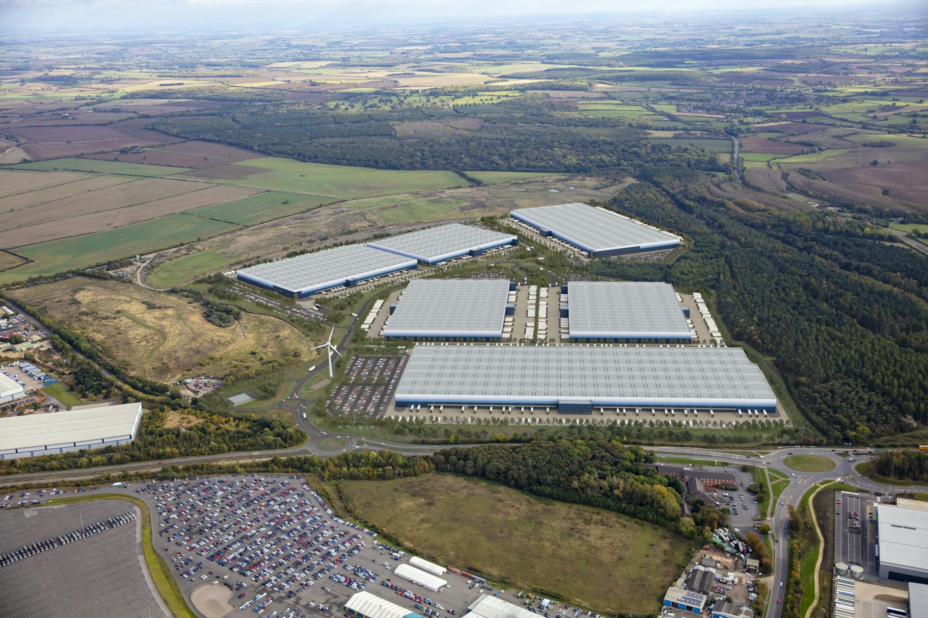Magna Park Corby, Corby, Distribution Warehouse To Let - MPC Photomontage B.jpg