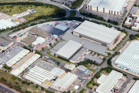 Evo 169 Corby, Hunters Road, Corby, Industrial / Warehouse To Let / For Sale - CorbyAeriallr.jpg