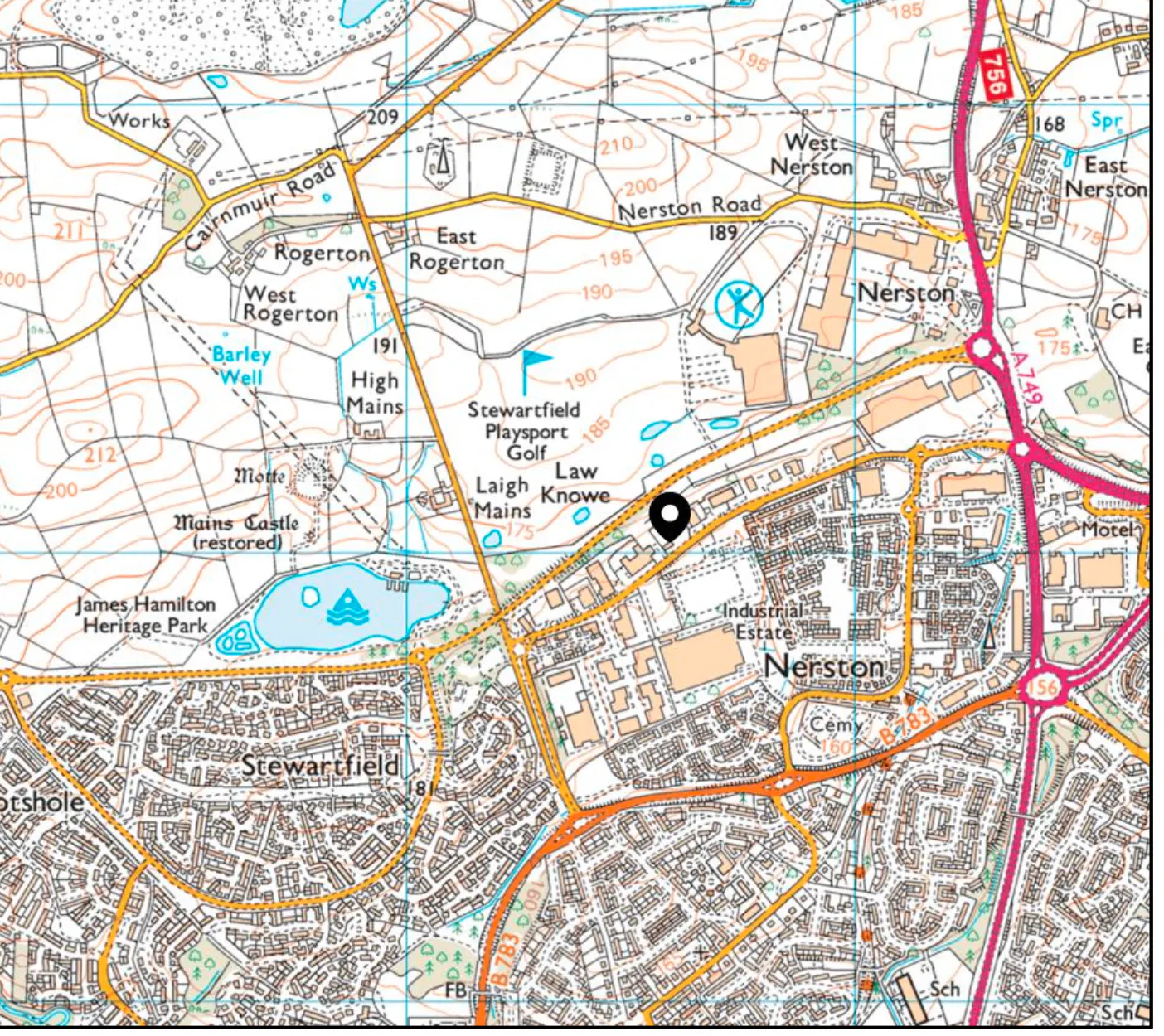 Site A, 7 Law Place, Glasgow, Industrial To Let - Law Place Location.png