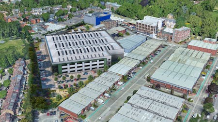 Acton 106, London, Industrial / Warehouse To Let - 23116 Oxenwood Acton Aerial View CGI 1 hr.jpg