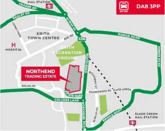 Unit 2, Northend Trading Estate, Northend Road, Erith, Industrial, To ...