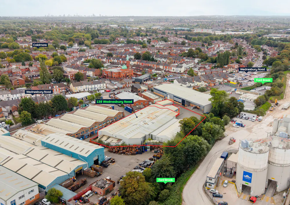 138 Wednesbury Road - Overhead