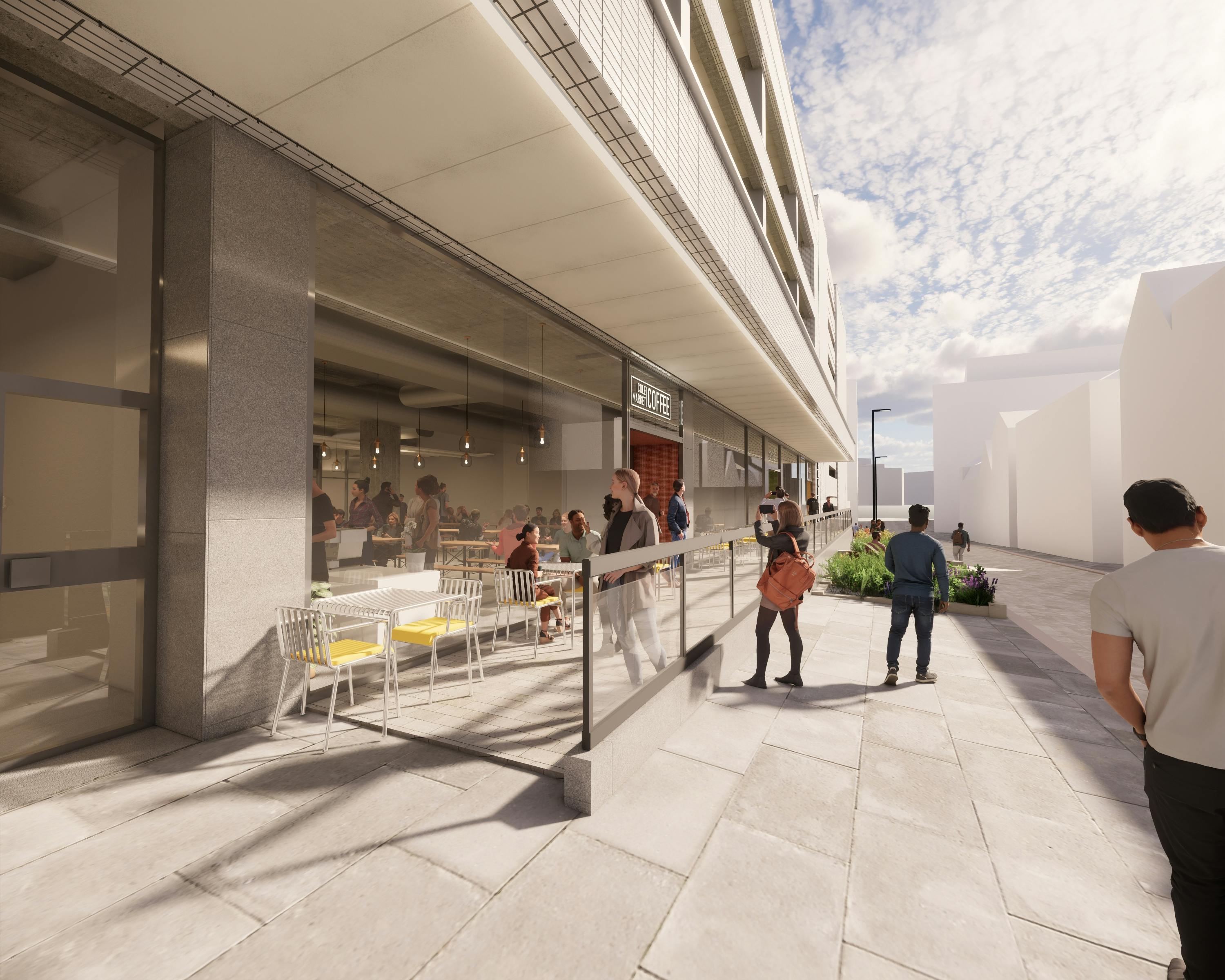 Cole Brothers, Barkers Pool, Sheffield, Leisure / Offices / Retail To Let - DAS imagesEnscape_20250630105528_CAM10Cambridge Street Entrance.jpg