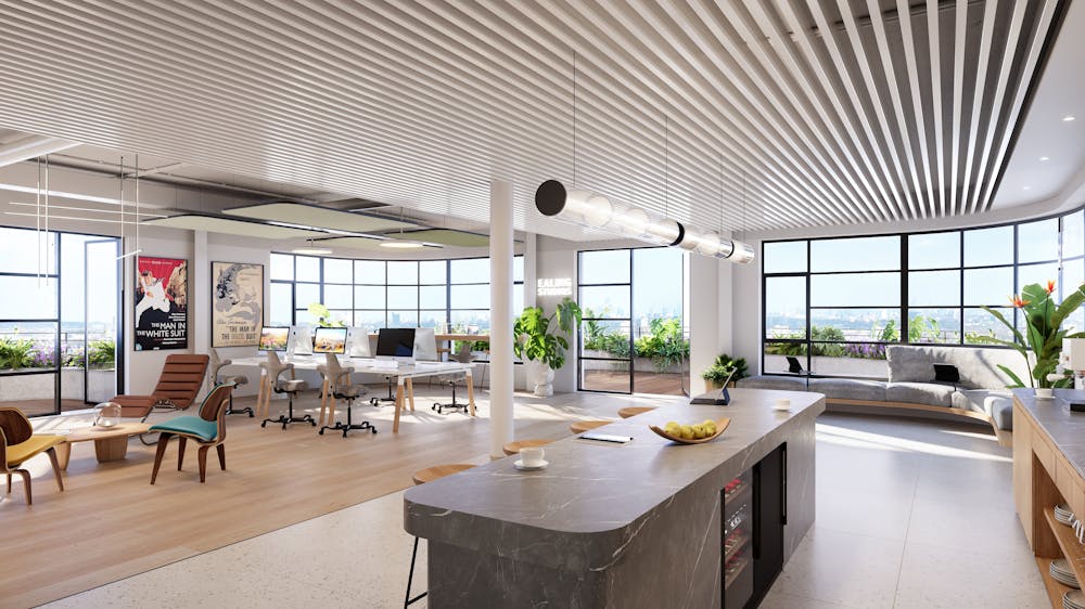 Ealing Studios, London, E (Commercial / Business / Service) / Office To Let - Ealing studios_Office Cam02_without people_draft04.jpgEaling Studios indicative fit out