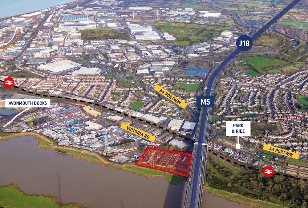 Unit 25 Avonbank Industrial Centre, Unit 25 - 2024 aerial.jpg