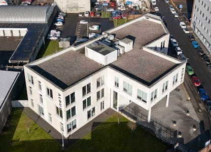 The Albus, 110 Brook Street, Glasgow, Office To Let - Aerial.jpg