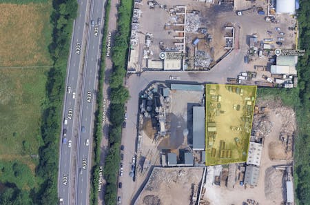 Unit 9 Stubs Industrial Estate, Hollybush Lane, Aldershot, Industrial / Open Storage To Let - Unit 9 Plan.png