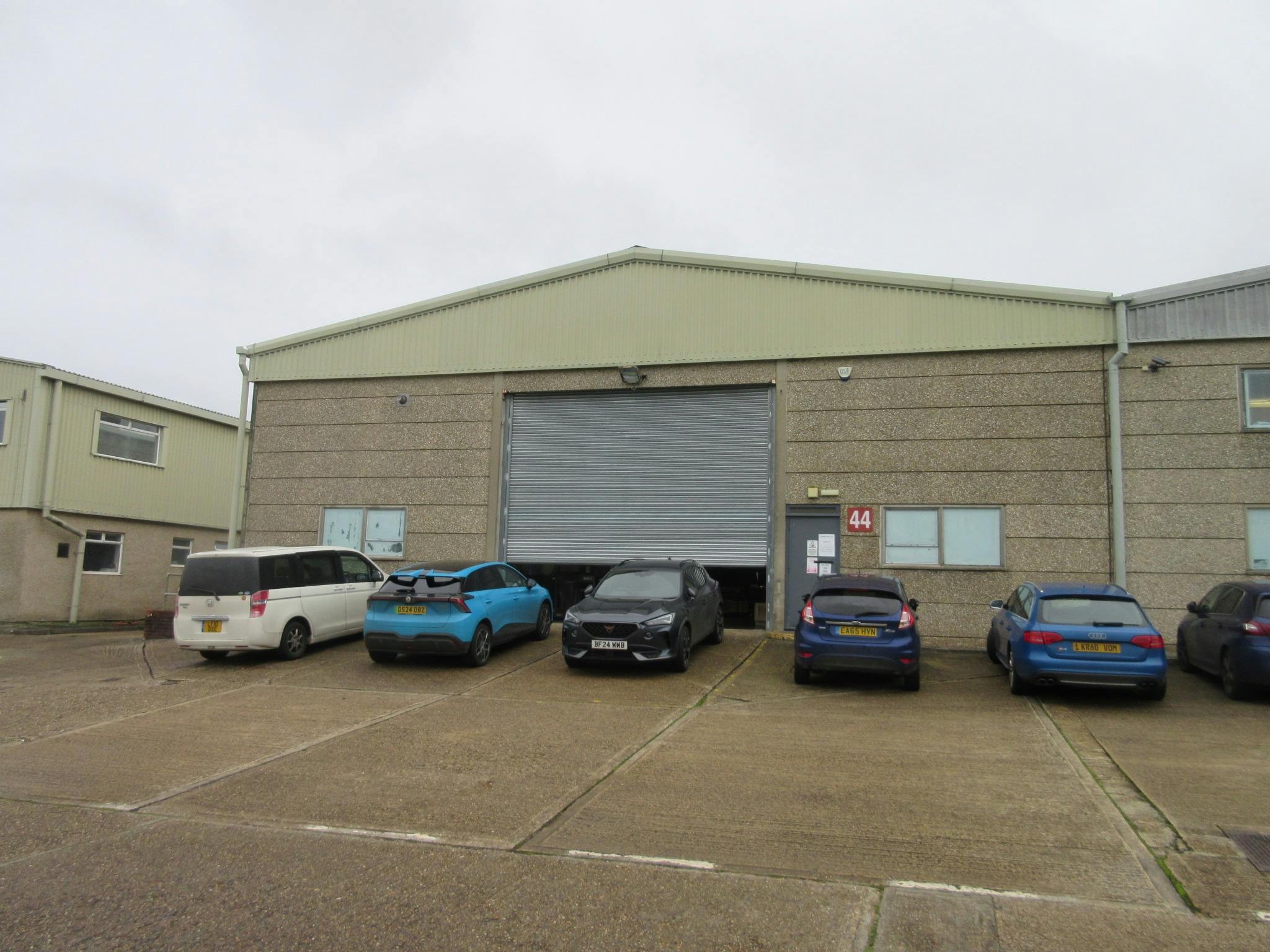 Building 44, Dunsfold Park, Stovolds Hill, Cranleigh, Industrial / Warehouse To Let - Front 44.JPG