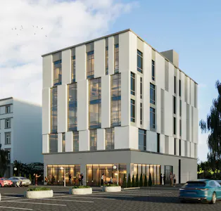 Modern Prime Commercial Space, Al Seeb Street, Muscat, Office / Retail To Let - Main building new.png